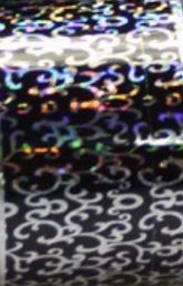 Silver Holographic Design Foil #98